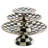 Courtly Check Pedestal Platter