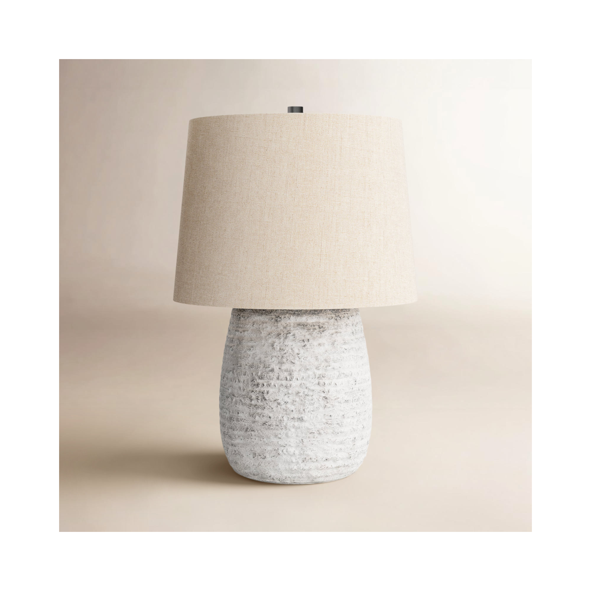 Fieldsboro 22" Gray/Beige Table Lamp