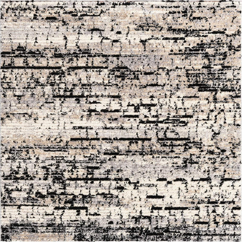 Tucson Abstract Indoor Rug, Square 6'