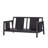 Calera 2-Piece  Modern Coastal Acacia WoodOutdoor Sofa Set with Water-Repellent Cushions and Coffee Table-1856906342