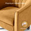 Fauteuil demi-tonneau rembourré avec repose-pieds 27,4 po Torince-961691191-961691189