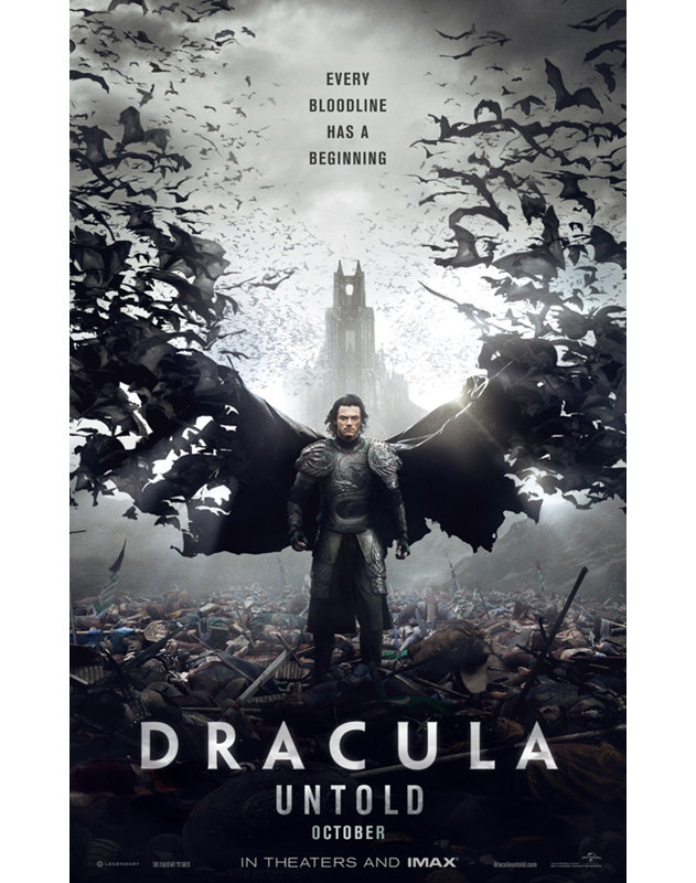 Dracula Inconnu, H 18 po x l 11 po