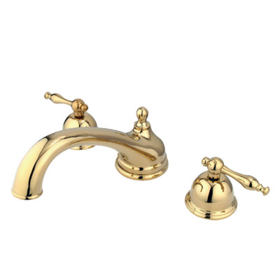 Robinet de baignoire romaine à deux poignées Vintage
