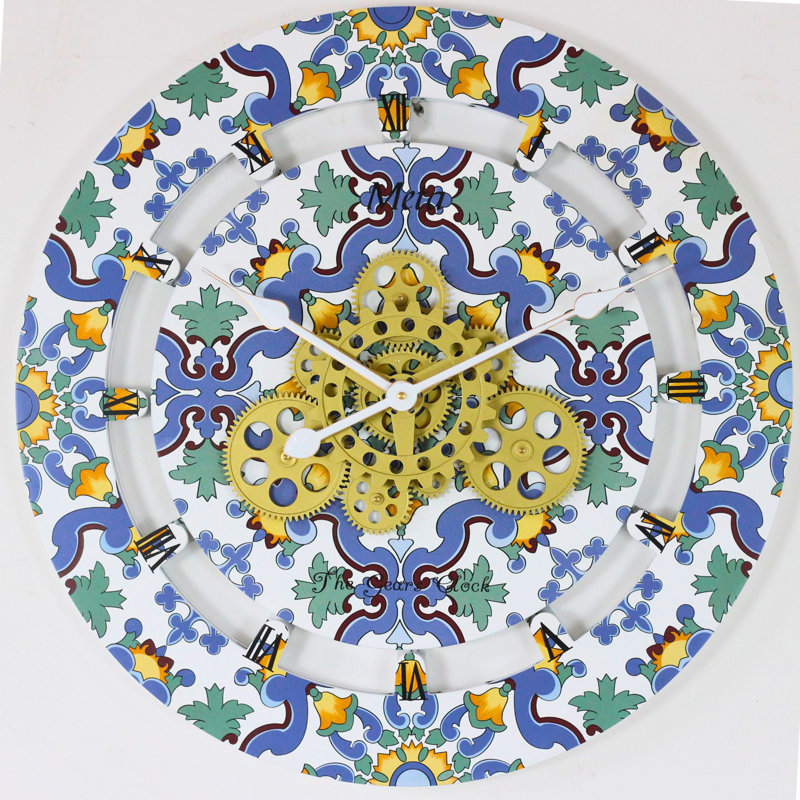 Solid Wood Wall Clock, Meta