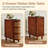 Cierah 2PCS Solid Wood End Table-1095978635