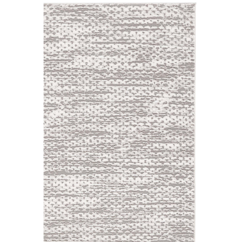Tapis abstrait Abbriella Performance, Rectangulaire 8 pi x 10 pi