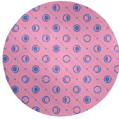 Chenille Geometric Indoor Rug