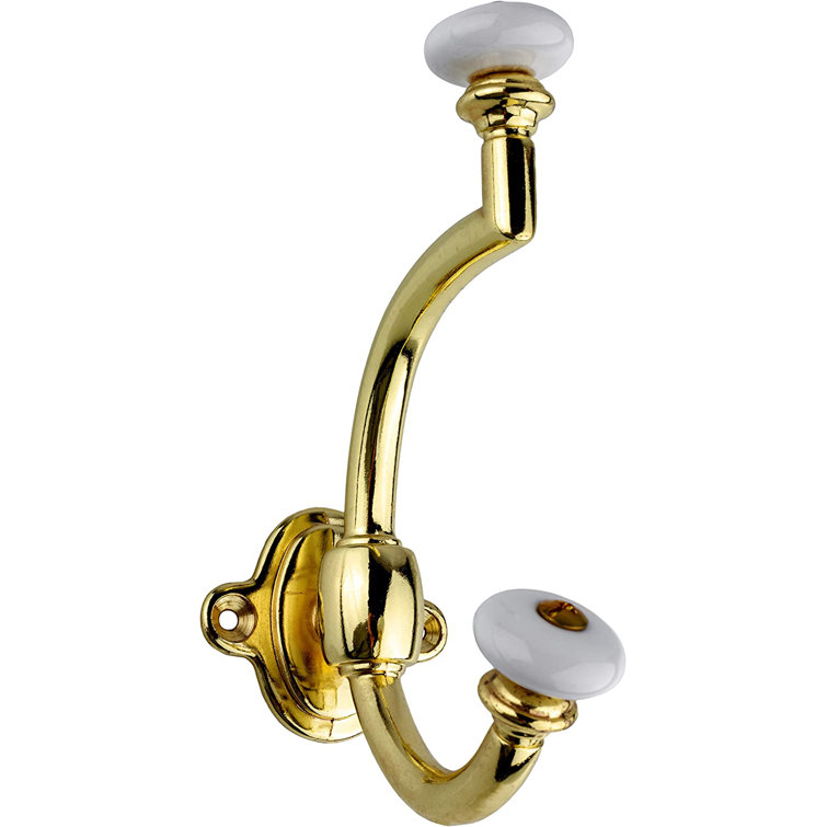 UNIQANTIQ HARDWARE SUPPLY Brass Plated With Ceramic Ball Hat And
