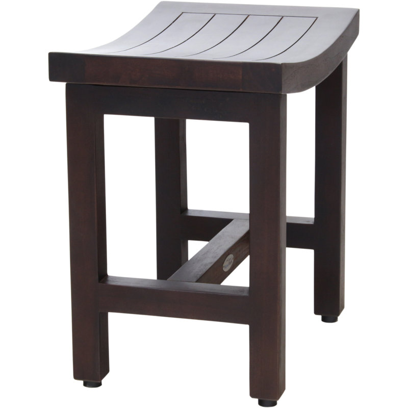 Sumba Lotus 18" W Teak Shower Bench