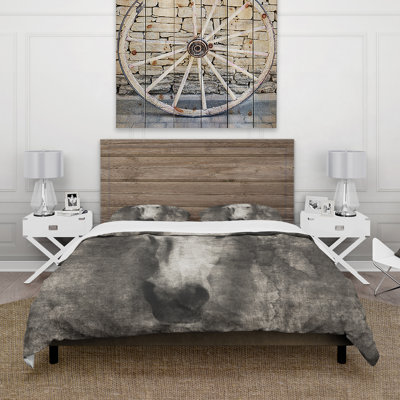Farmhouse Horse - Animals Duvet Cover Set - Microfiber Polyester