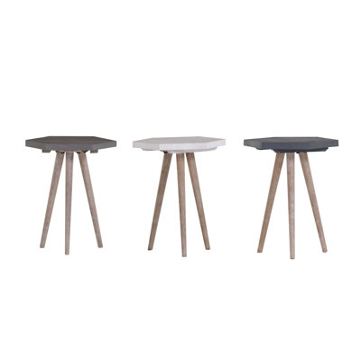 Rossi Solid Wood Side Table Set
