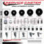 3 Inch Phenolic Wheel Swivel 3/4 Inch Threaded Stem Caster Set with Brake SCC