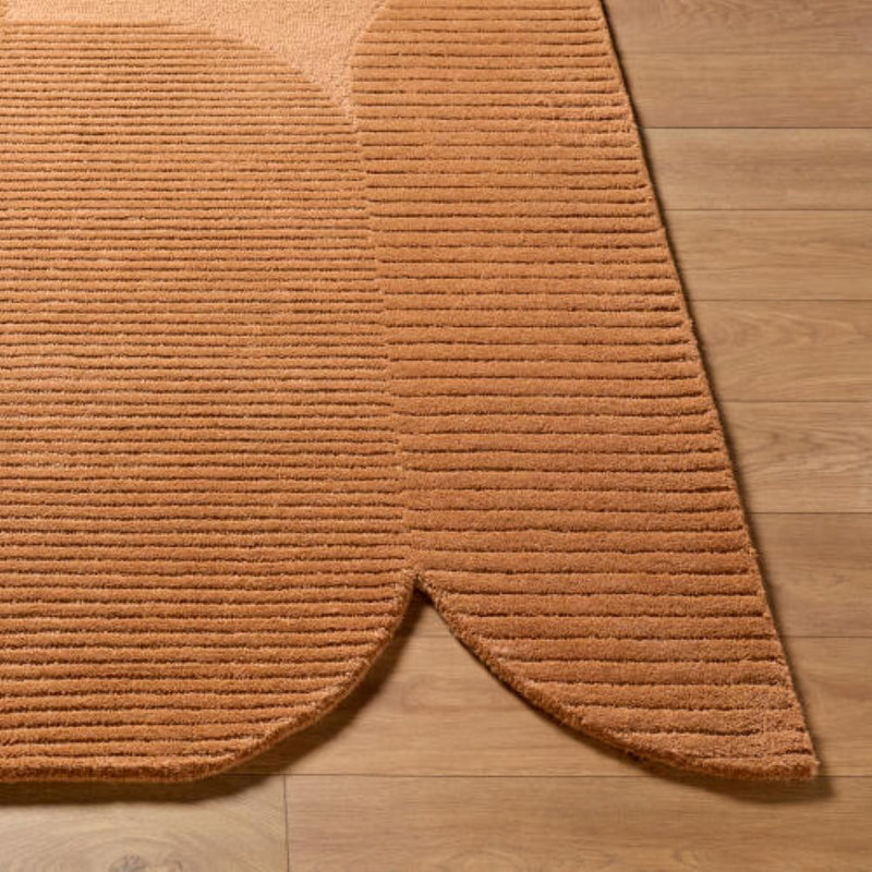 Tate Hand Tufted Indoor Area Rug, Rectangle 6' x 9'