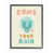 Midnight Black Framed Giclee