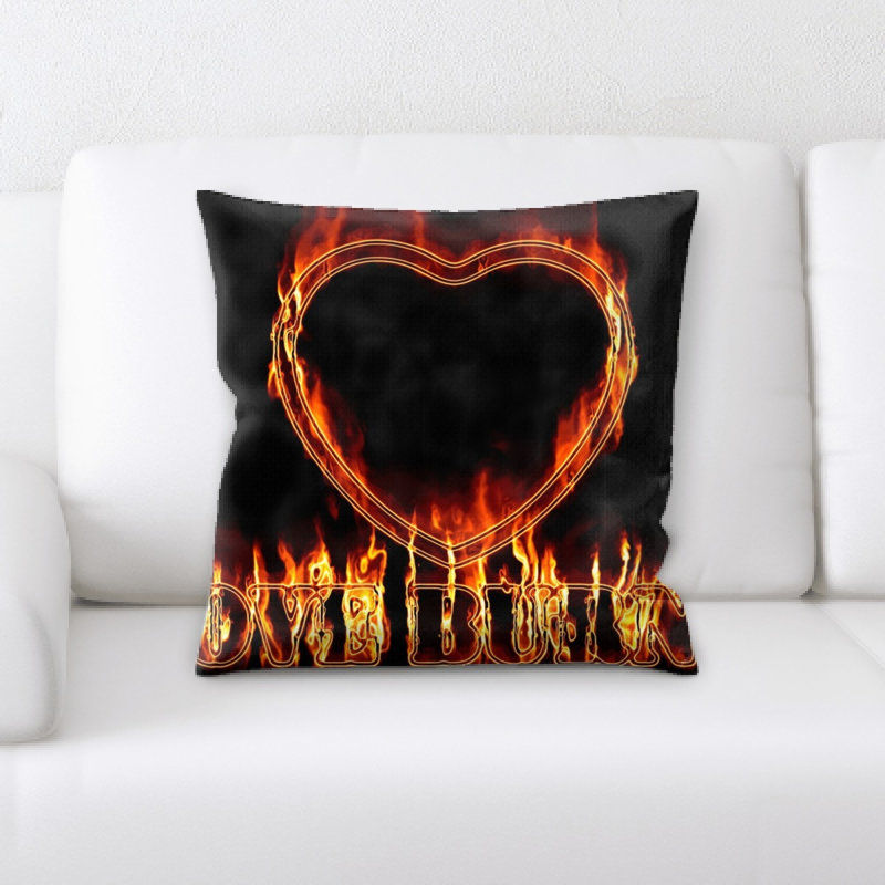 Coussin décoratif cardiaque