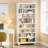 9-Tiers Tall Bookcase With LED Lighting-1175739197