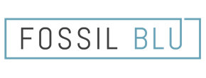 Logo Fossil Blu