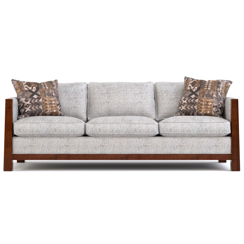 Highlands Sofa, Medium Wood
