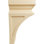 Support en bois / corbeau H 8 po x l 4 po x P 4,75 po