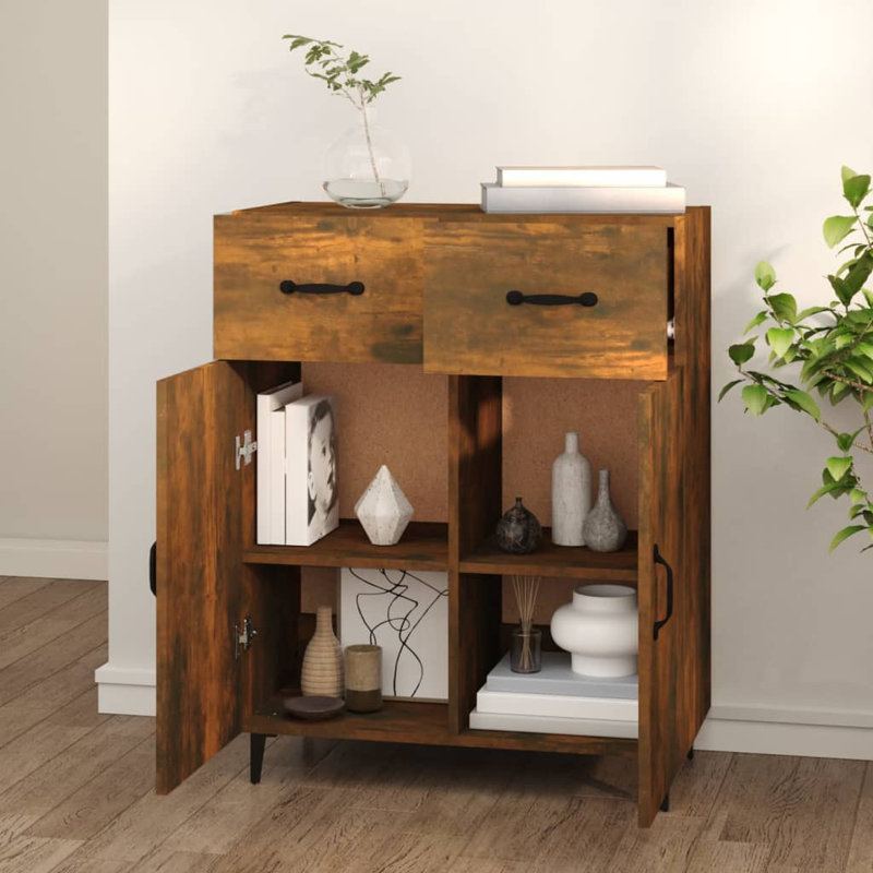 Isamar Accent Chest, Smoked Oak