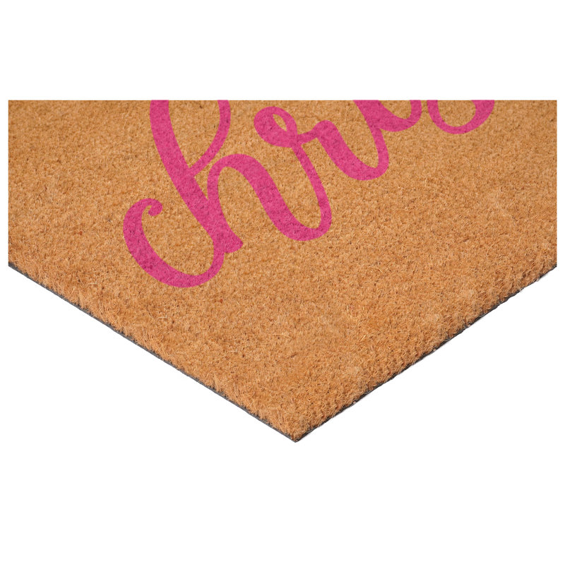 Paillasson rose classique 24 po x 36 po, L 24 po x L 36 po, Rose