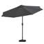 Aisya 3m Traditional Parasol with LED Light-1132195910