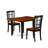 Solid Wood Top Dining Table Set-1008429901-1008429896-1024952724