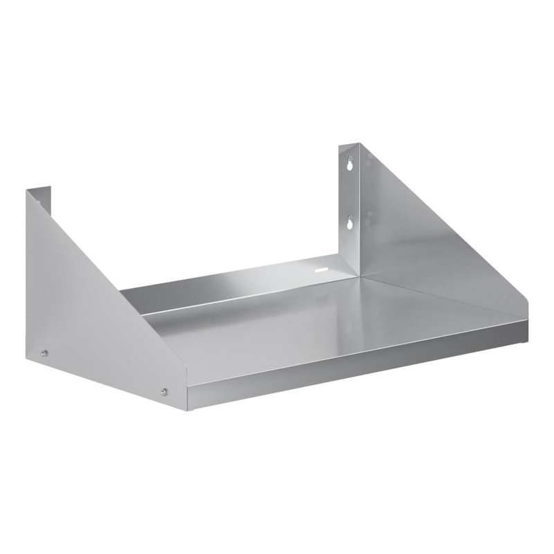 Support pour plafond en acier inoxydable Makeva, H 11 po x l 30 po x P 12 po