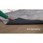 Tapis lavable gris et or-1297399791