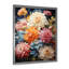 «Mums Flow Curved Stems I», reproduction sur toile-97060766-97060771