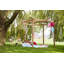 Carousel Solid Wood Garden Pergola