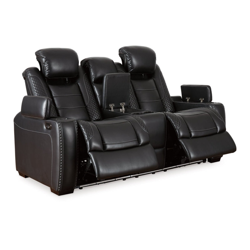 Causeuse inclinable électrique avec console Kyra