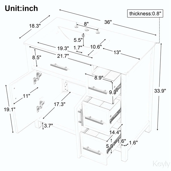 Dimensions du produit