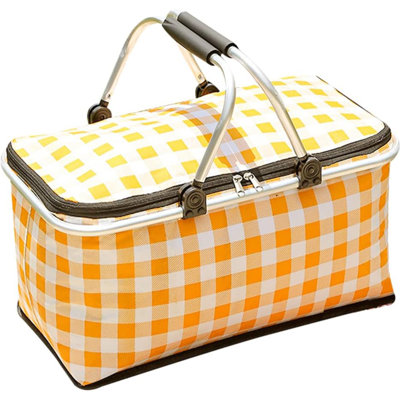 Leak-Proof Collapsible Insulated Picnic Basket