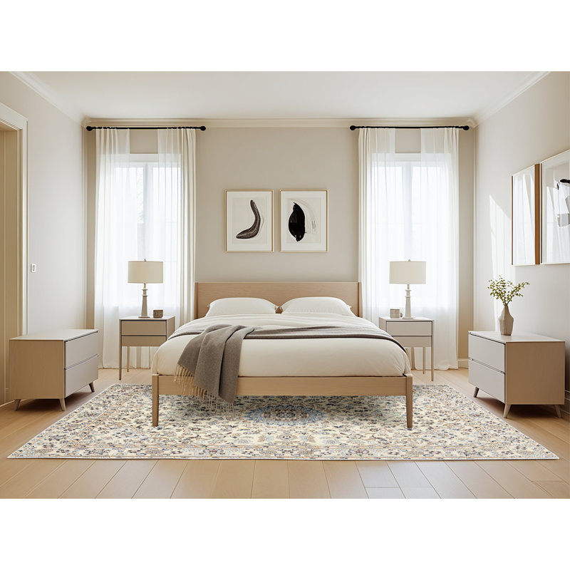Oriental Indoor Rug, Rectangle 5' x 8'