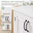 Terrazzo Multi-Functional Bathroom Storage Cabinet – Adjustable Shelves, Ample Space, Easy Installation  Product Description-2029670850