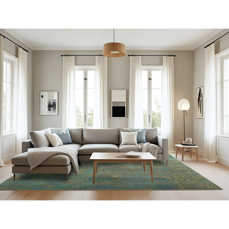 Abrahamsville Oriental Indoor Rug, Rectangle 8' x 10'