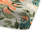 72" x 21" Keekee Bamboo Grey Floral Outdoor Chaise Lounge Cushion with Ties and Loop-795086991