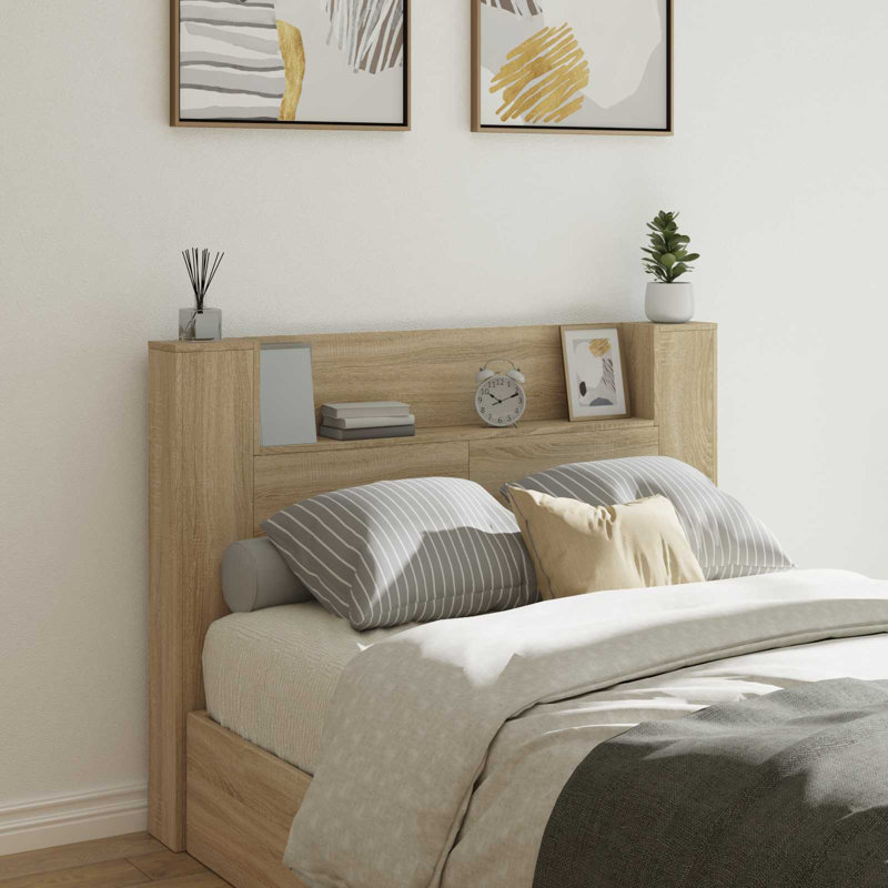 Headboard, European Double (140 x 200 cm), Sonoma Oak