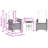 2 - Person Wicker Patio Dining Set with Round Table , Cushions Included-97839780-97839782