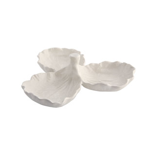 Cabbage Novelty Divided Serving Dish