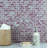 Swimming Pool Series 1" x 2" Straight Edge Glass Mosaic Tile-82265723