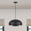 Luminaire suspendu noir 3 lumières Aaranyan-667562827-667562825