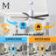 Patricia LED Downrod Ceiling Fan-328545089-328532574