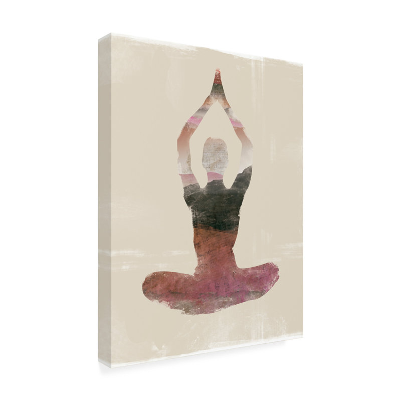 «Morning Yoga Pose II» sur, H 24 po x l 24 po