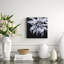 Black And White Flower Epoxy F Print