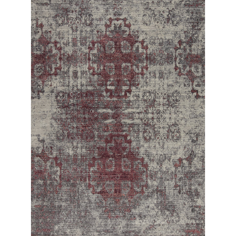 Pinnacle Hand Knotted Abstract Area Rug, Rectangle 10' x 14'