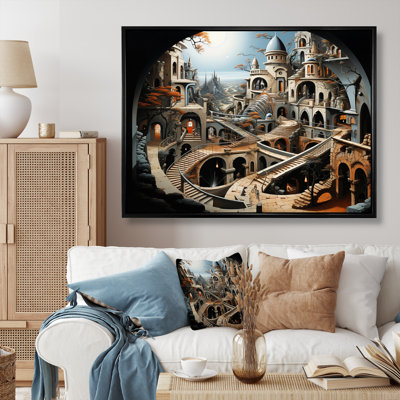 " Surrealism City Infinite Illusions II "