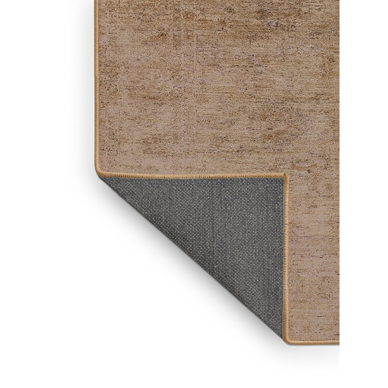 Tapis brun à motif oriental, Rectangle 3 pi x 5 pi