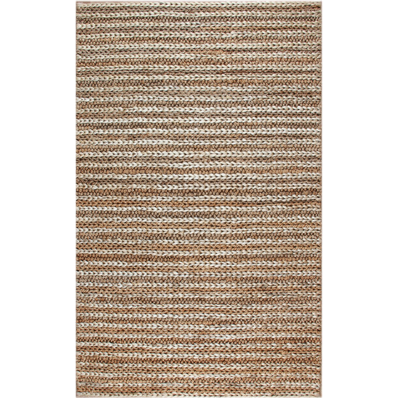 Farrod Striped Hand Woven 140cm X 200cm Area Rug